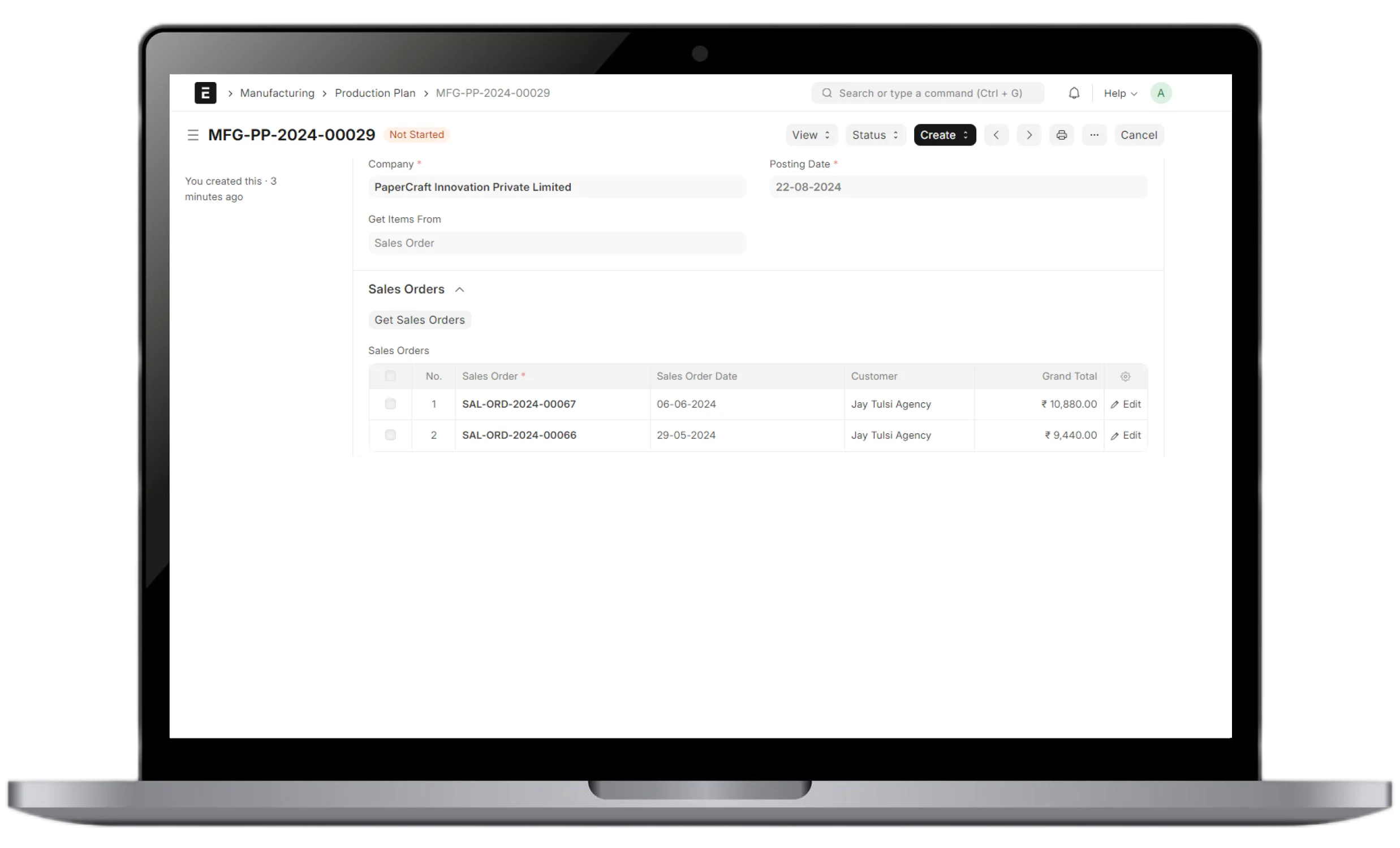 Order Processing