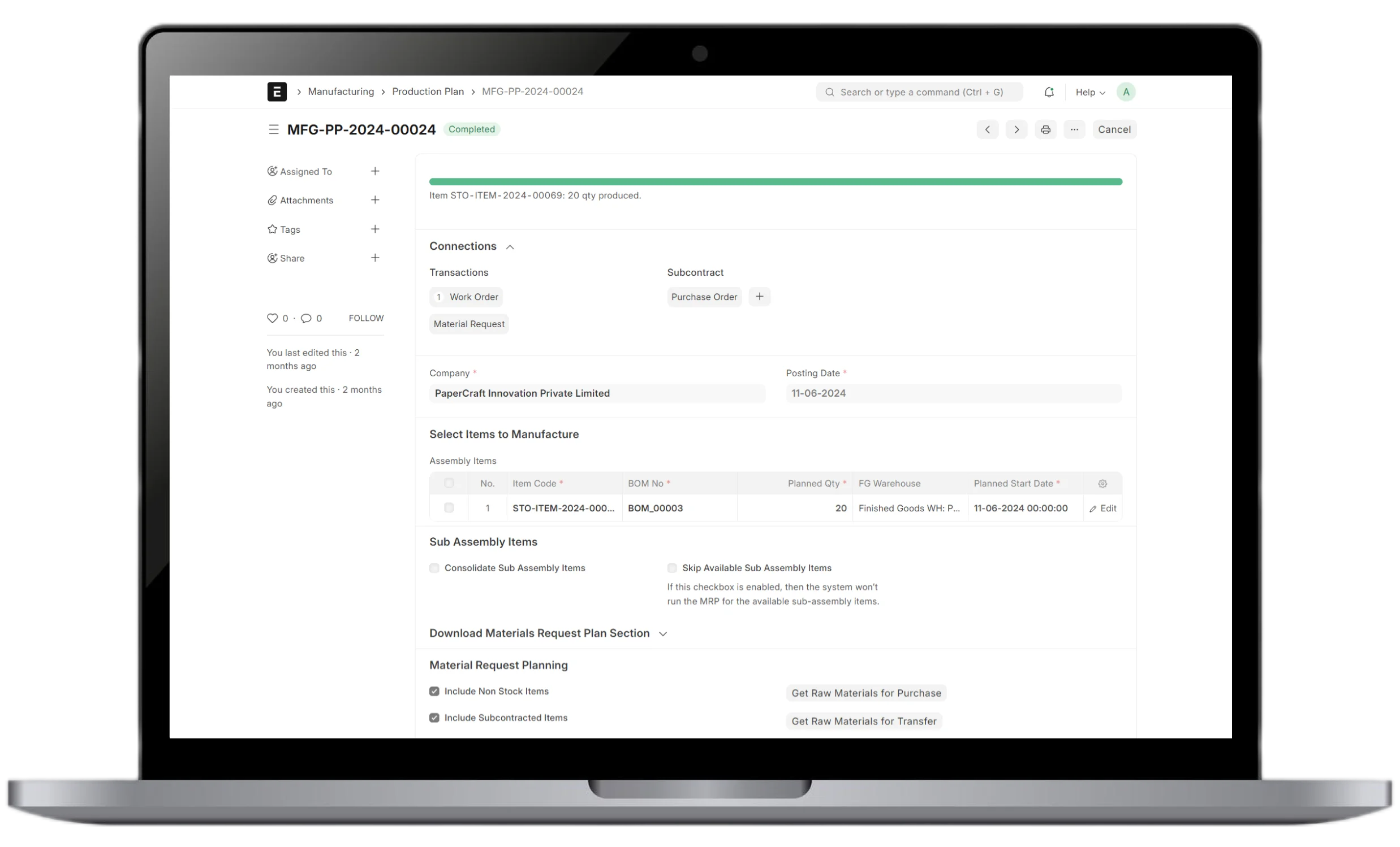 Order Fulfillment